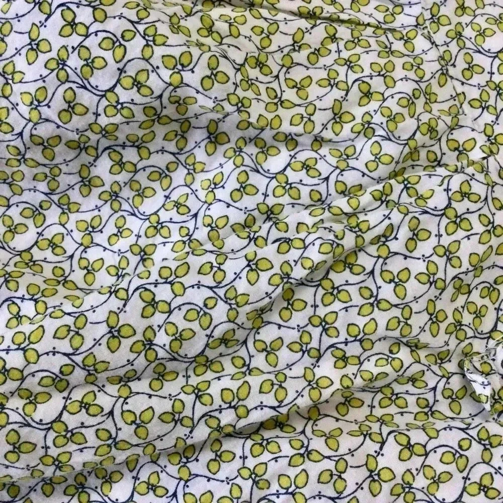 Baby Gap Toddler Green Leaf Print Lined Sleeveless Casual Summer Dress‎ Size 5T
